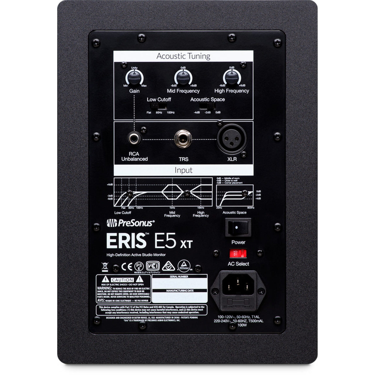 PreSonus Eris E5 XT 5-Inch 2-Way Active Studio Monitor with Wave Guide