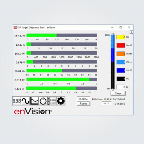 SurgeX EV-20830-L630 IC enVision AC Diagnostic Tool with Interface Cable, 208V/30A, L630 Plug