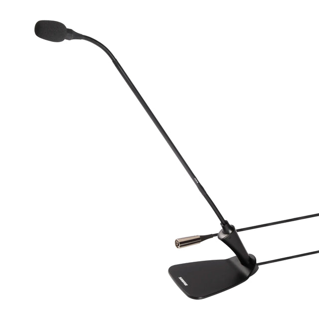 Shure - Shure CVG18DS-B/C 18" Gooseneck Condenser Mic with Mute & LED - CVG18DS-B/C