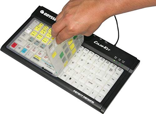 Odyssey Serato Traktor Scratch Shortcut Keyboard Skin for COLORKEY Compact LED Keyboard