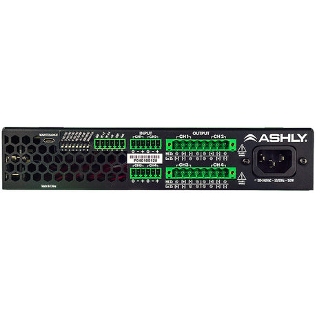 Ashly FA125.4 4-Channel 125W Half-Rack Compact Power Amplifier