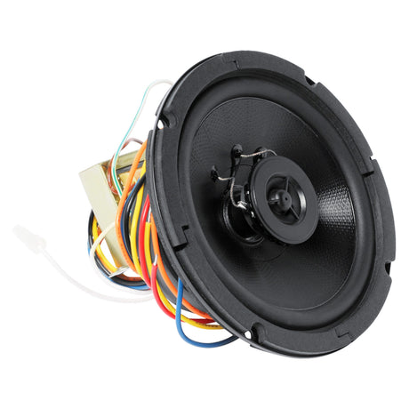 Atlas Sound FA136T87 6 Inch Coaxial In-Ceiling Speaker with 8-Watt 70V Transformer