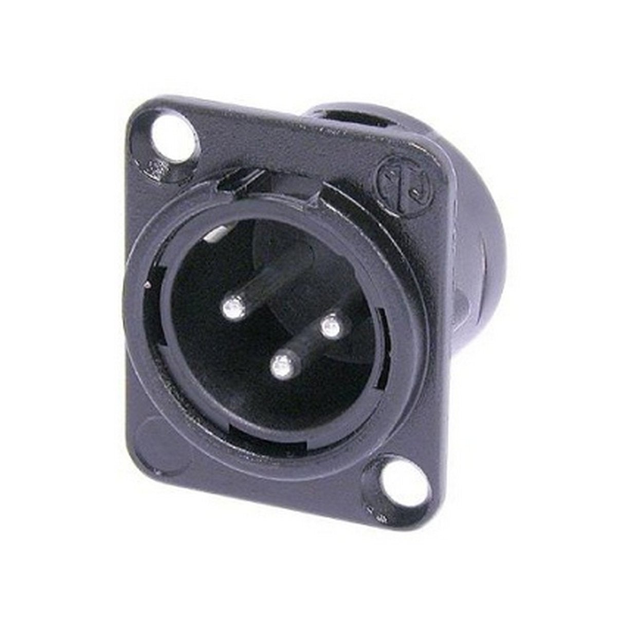 Ace Backstage Co. C-15103 NC3MDL-1-BAG Neutrik D Series 3 Pin Male XLR Connector