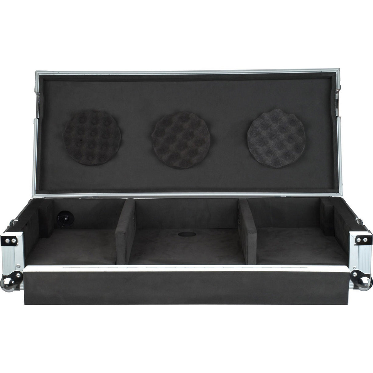 VocoPro FC-KJ1 Flight Case for 2 CDG-1020 and 1 KJ-6000