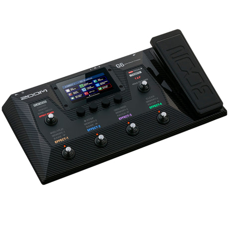 Zoom G6 Multi-Effects Processor with Expression Pedal