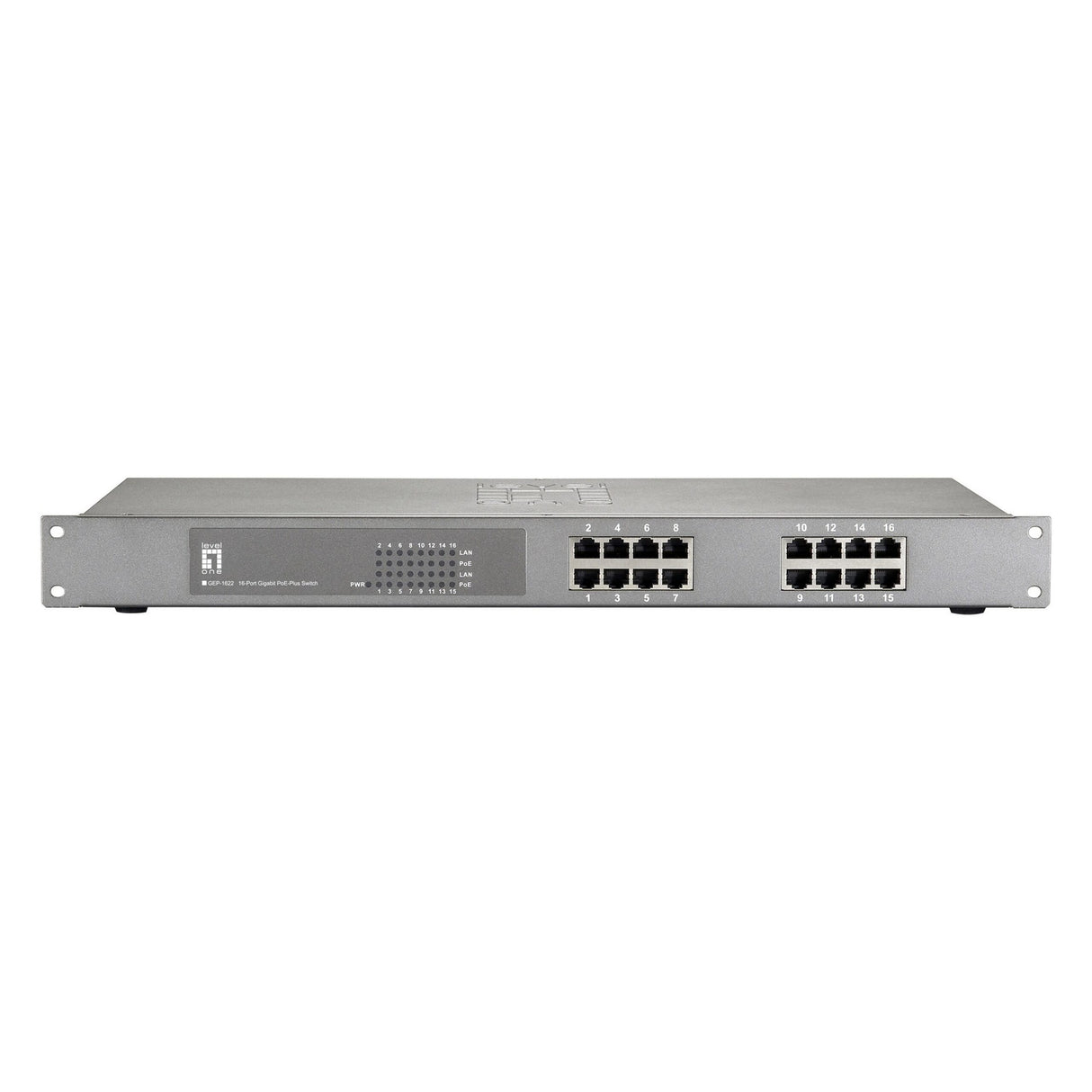 LevelOne GEP-1622 16-Port Gigabit PoE Switch