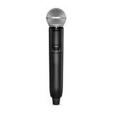 Shure GLXD124R+/85 Digital Wireless Combo Microphone System, Z3 2.4, 5.8 GHz