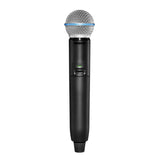 Shure GLXD24+/B58 Digital Wireless BETA 58A Handheld Microphone System, Z3 2.4, 5.8 GHz