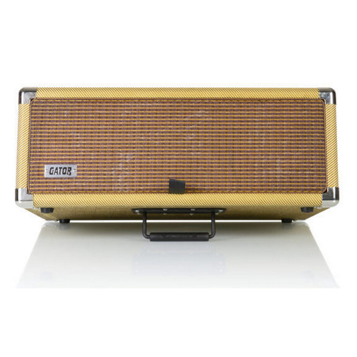 Gator Cases GR-RETRORACK-3TW Vintage Amp Vibe Rack Case, 3U Tweed