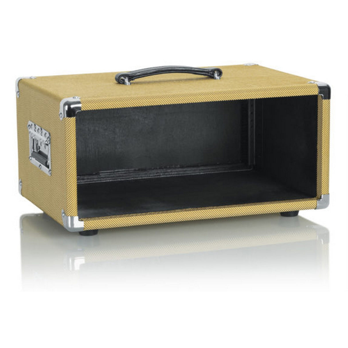Gator Cases GR-RETRORACK-4TW Vintage Amp Vibe Rack Case 4U Tweed