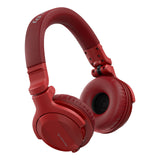 Pioneer DJ HDJ-CUE1BT-R On-Ear DJ Bluetooth Headphone, Red