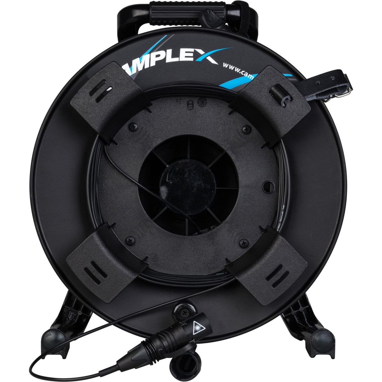 Camplex HF-TROCL2M-1500 opticalCON LITE DUO to DUO Multimode Fiber Optic Tactical Cable Reel, 1500-Foot