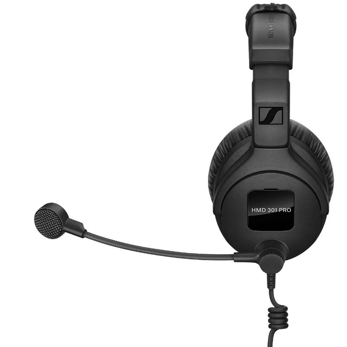 Sennheiser HMD 301 PRO-X4F Single Sided Broadcast Headset with 4-Pin CABLE-II-X4F