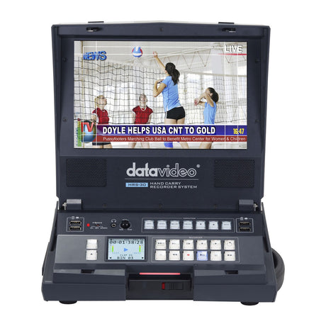 Datavideo HRS-30 | 10 inch Screen HD/SD SDI Input HDMI Output 1080i HD Portable Recorder Monitor