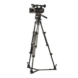 Libec HS-250 Dual Head Tripod System with Floor Spreader