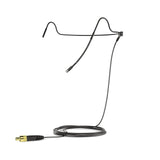 Sennheiser HS 2 BK 3-PIN Neckworn Omnidirectional Headset Microphone, Black