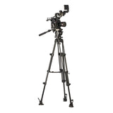 Libec HS-350 Dual Head Tripod System with Floor Spreader