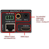 Hall Technologies HSM-44-BX 4K 4 x 4 HDMI Matrix Switch