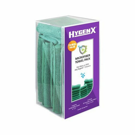 HamiltonBuhl HX19MTJP HygenX Microfiber Towel Pack