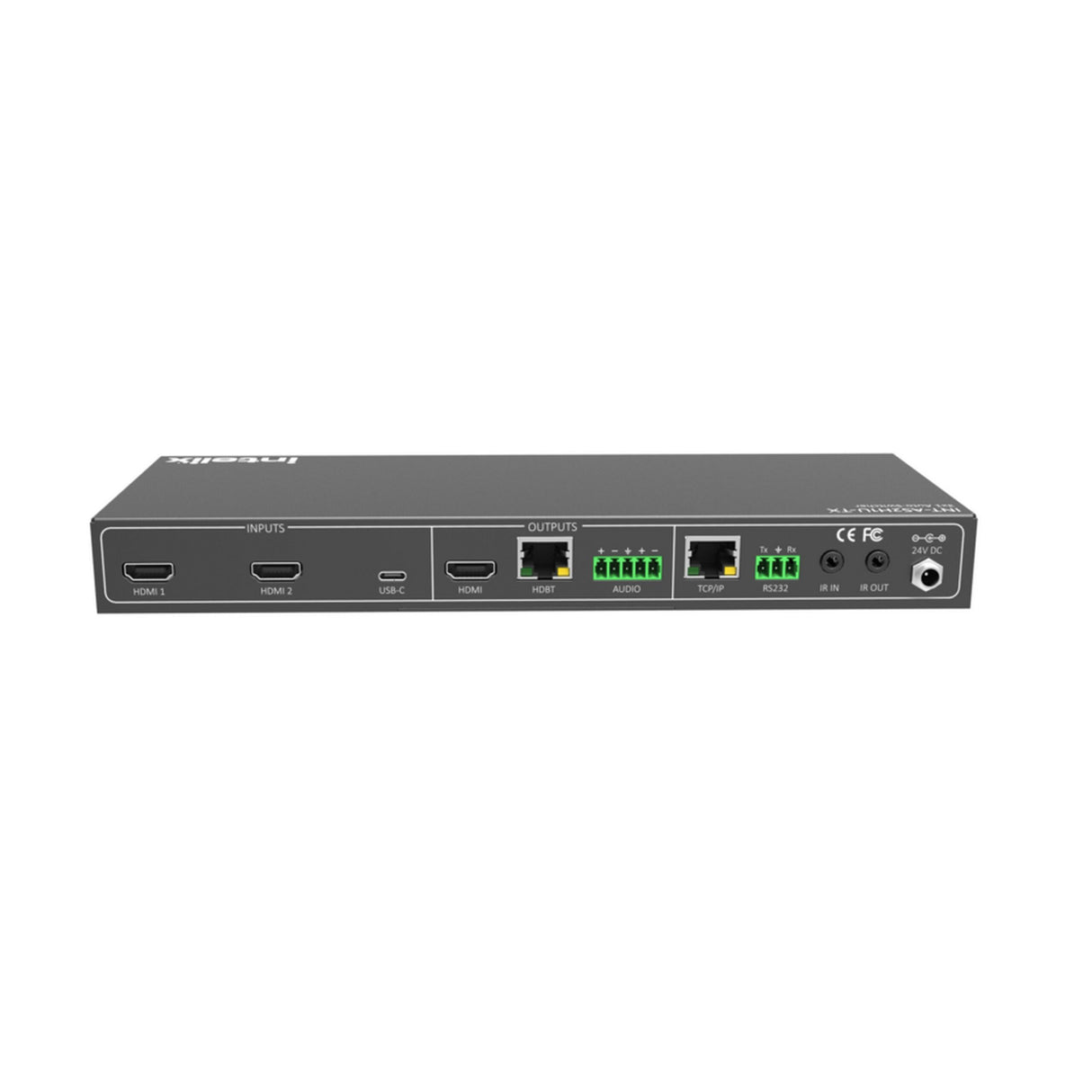 Intelix INT-AS2H1U-TX 3 x 1 HDMI/USB-C HDBaseT AutoSwitcher/Extender