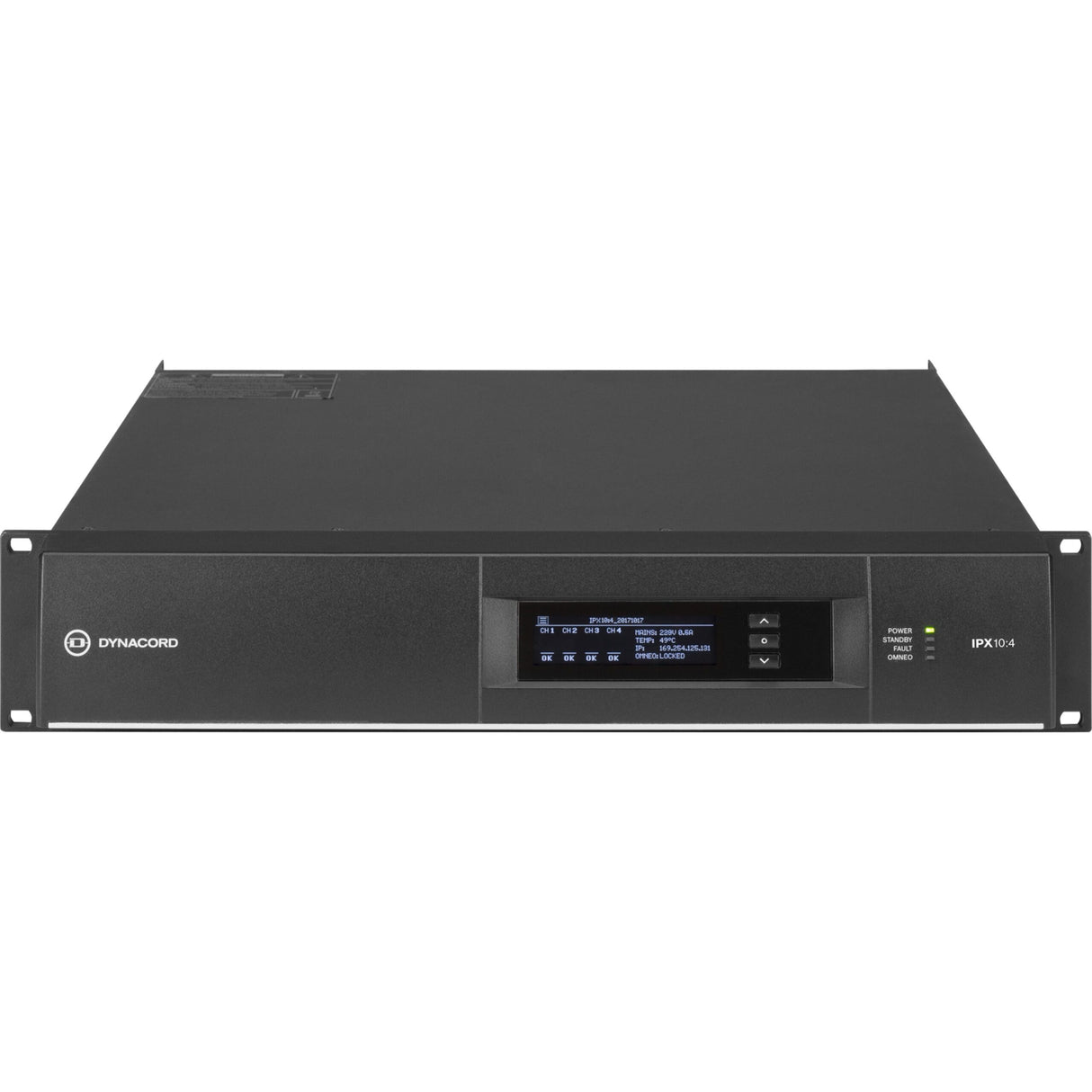 Dynacord IPX10:4 4 x 2500W Multi-Channel Installation DSP Class-D Amplifier