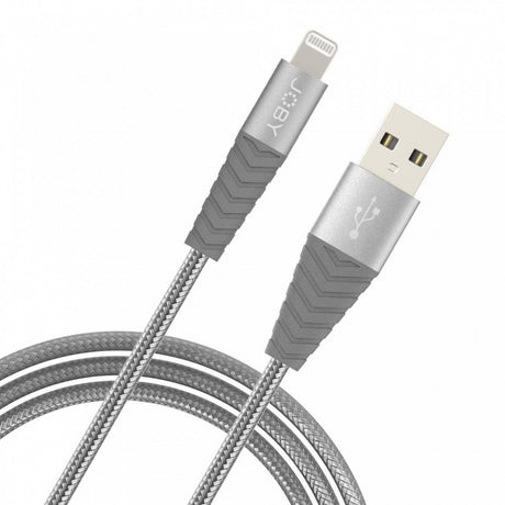 Joby JB01813 Charge and Sync Lightning Cable, 3.0-Meter, Space Grey