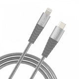 Joby JB01817 USB-C Lightning Cable, 2-Meter, Space Grey