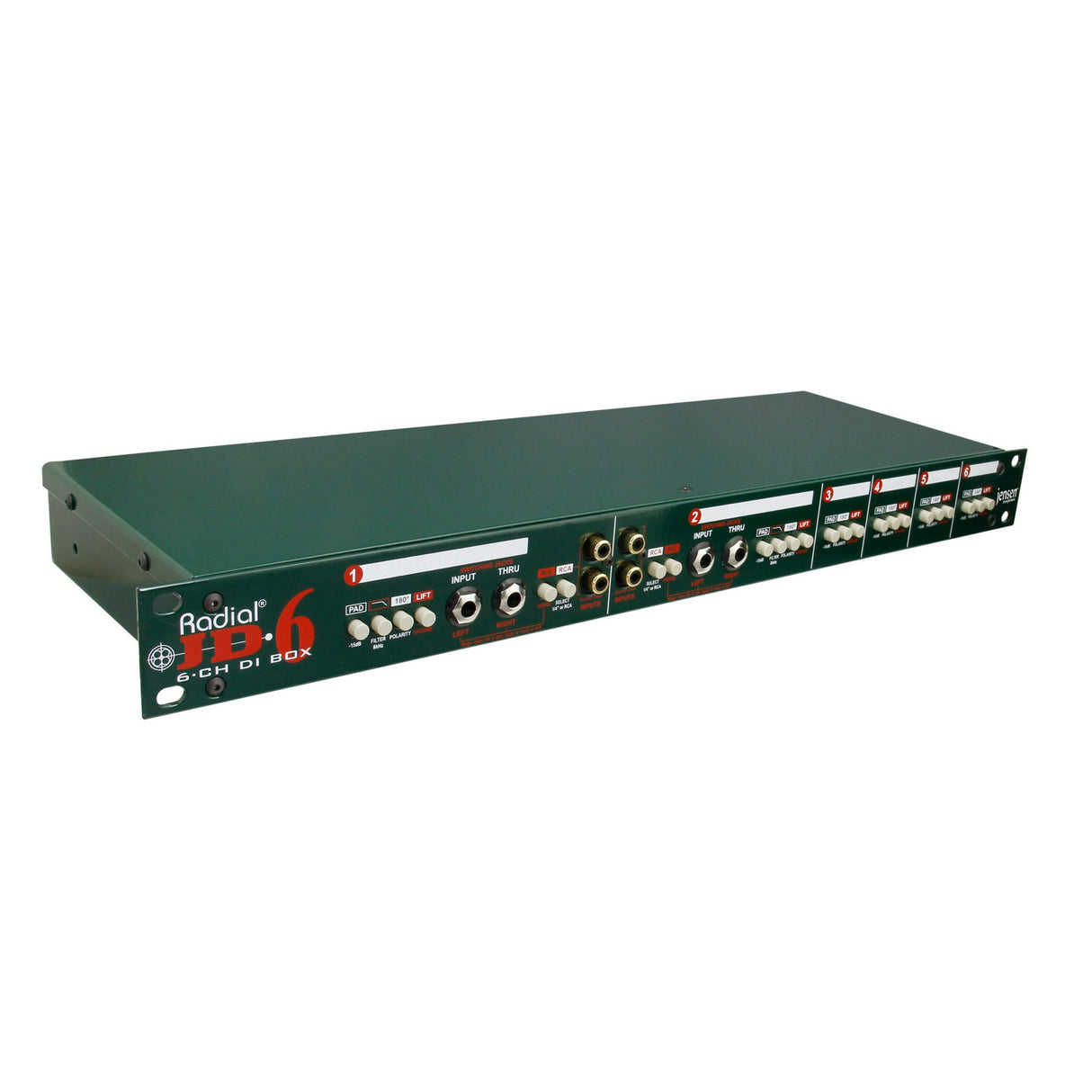 Radial JD6 Six-Channel Passive Direct Box