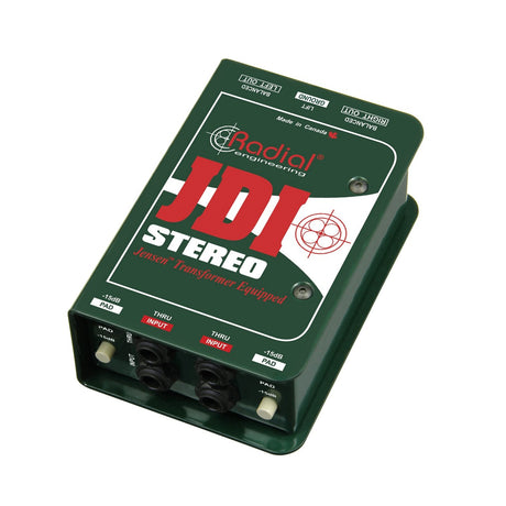Radial JDI Stereo Passive Direct Box