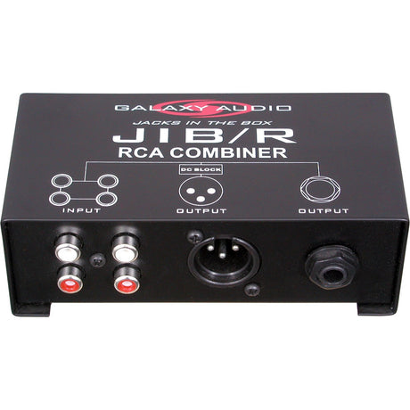Galaxy Audio JIBR | Jacks in the Box RCA Combiner
