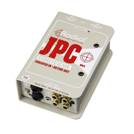 Radial JPC Active Direct Box for Laptop Computers