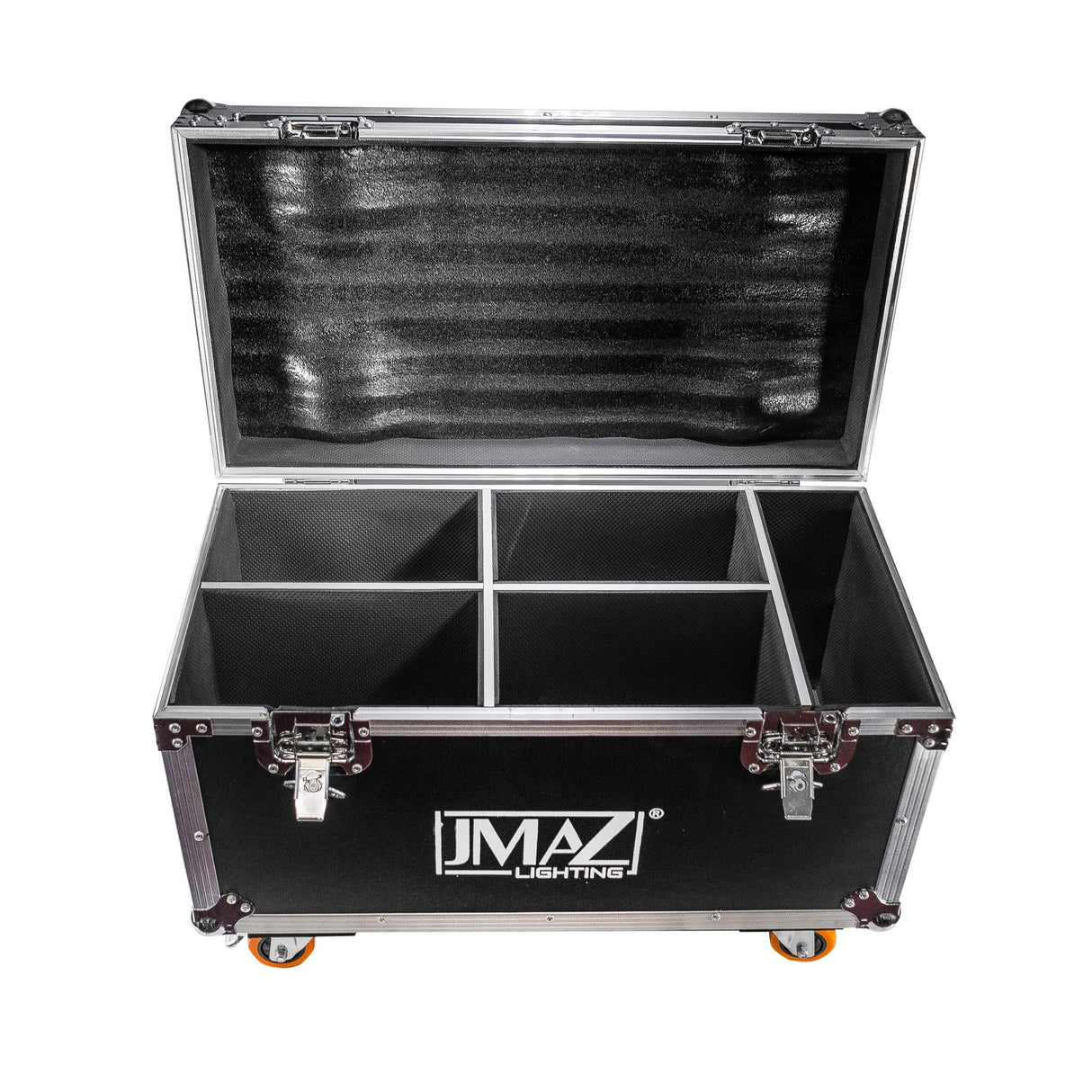 JMAZ Lighting 4 Unit Road Case for Crazy Beam 40 Fusion