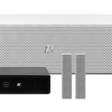 K-Array Azimut-KAMUT2L Sound System with 2 KZ14-AZ, 1 KU44-2, 1 KA02, 1 K-REMUCTRL, White
