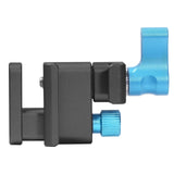 Kondor Blue Nato HDMI Clamp for Sony A7 Series Cage, Raven Black