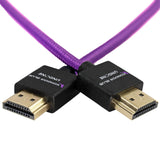 Kondor Blue Gerald Undone MK2 Full HDMI Straight Braided Cable, 18-Inch