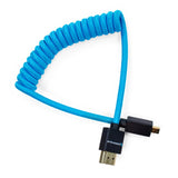 Kondor Blue MC-FHDMI-12 12-24-Inch Coiled Micro HDMI to Full HDMI