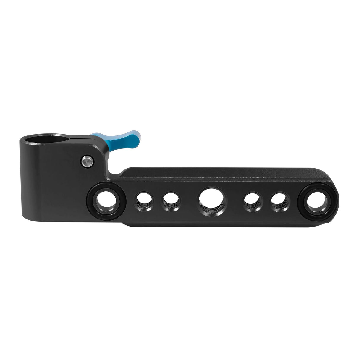 Kondor Blue RED Raptor Top NATO Rail and Rod Clamp, Raven Black