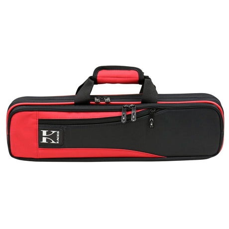 Kaces KBO-FLRD Lightweight Hardshell Flute Case, Red