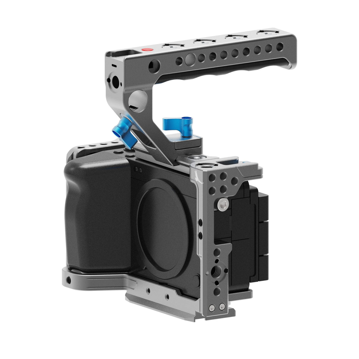 Kondor Blue Sony FX3 Cage, Space Gray Cage with Trigger Handle