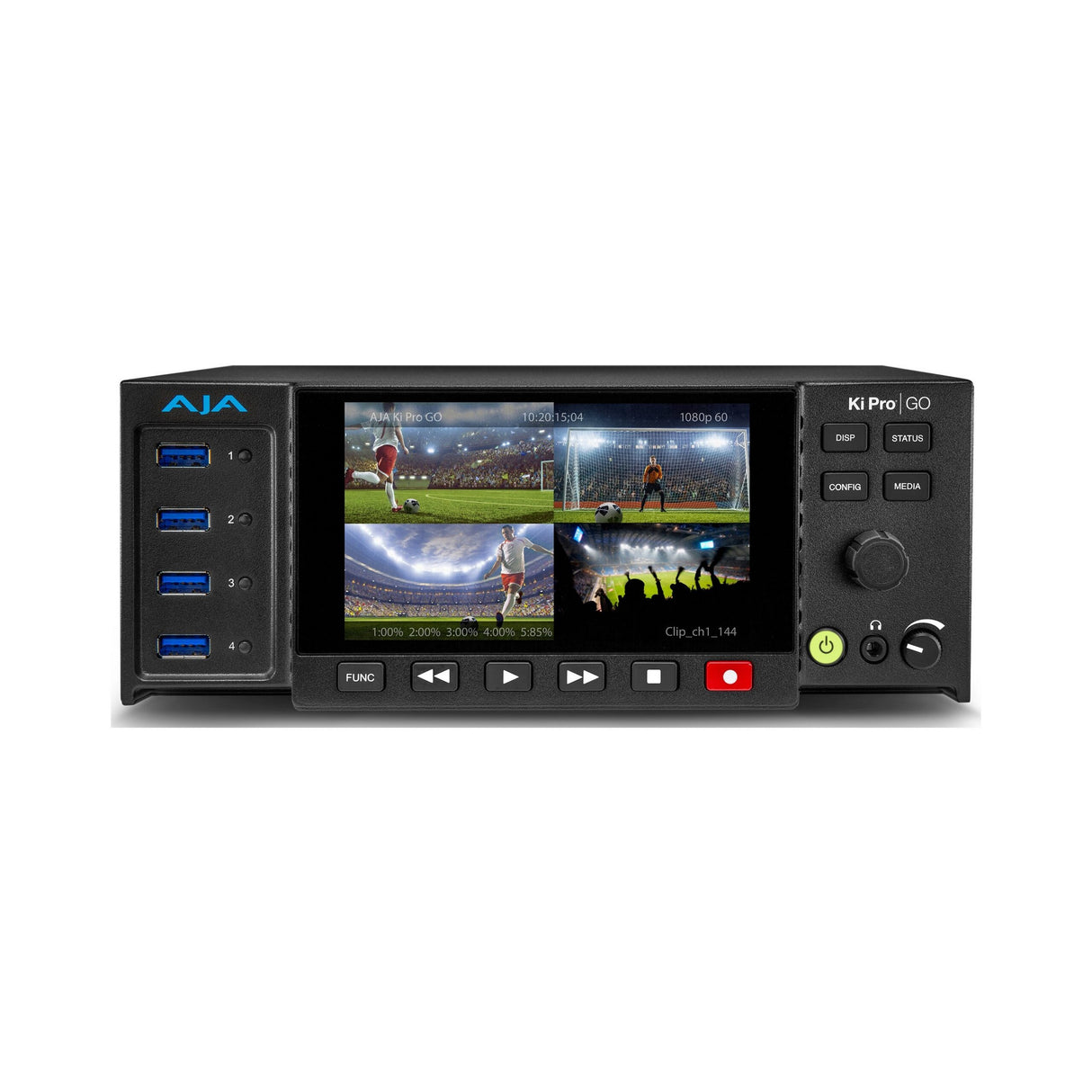 AJA Ki Pro Go Multi-Channel HD H.264 USB 3.0 Recorder and Player