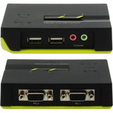 LevelOne KVM-0221 2-Port USB VGA KVM Switch