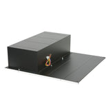 Lowell LT2-830-T870-Vb | 8 Inch Coaxial Speaker, 2 x 2 Tile System, 20W, 70V XFMR, 0.8 cu ft Backbox, Single Unit