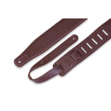 Levy's Padded Standard Garment Guitar Strap, Brown