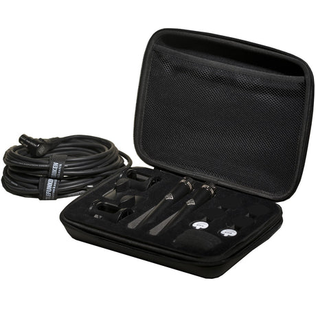 TELEFUNKEN Elektroakustik M62 FET STEREO SET | Hyper Cardioid Condenser Stereo Set Microphones TK62 Capsules