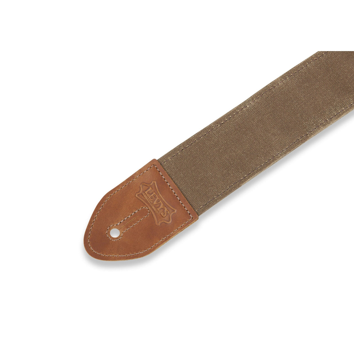 Levy's 2-Inch Wide Waxed Canvas Guitar Strap