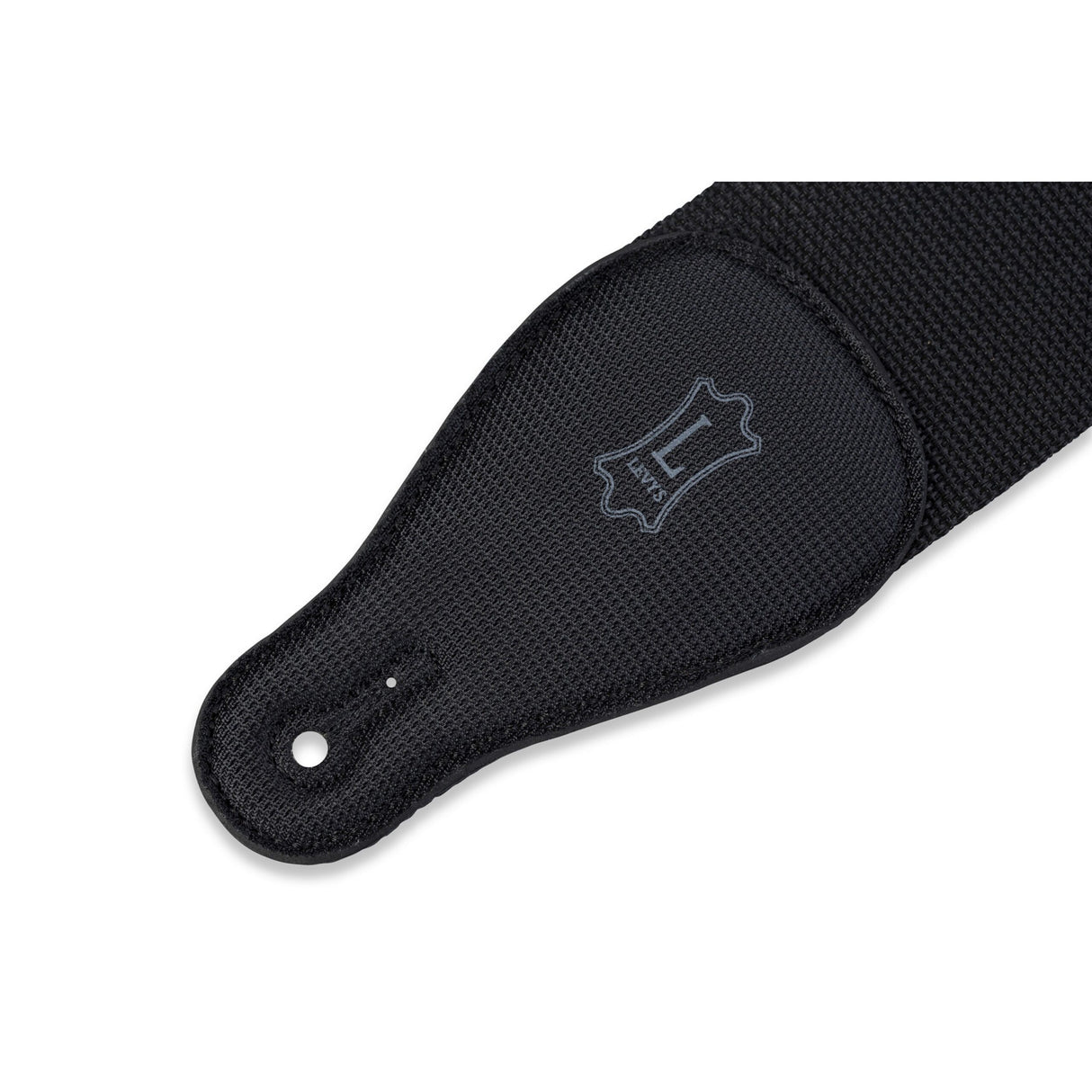 Levy's  3-Inch Wide Black Polypropylene Guitar Strap