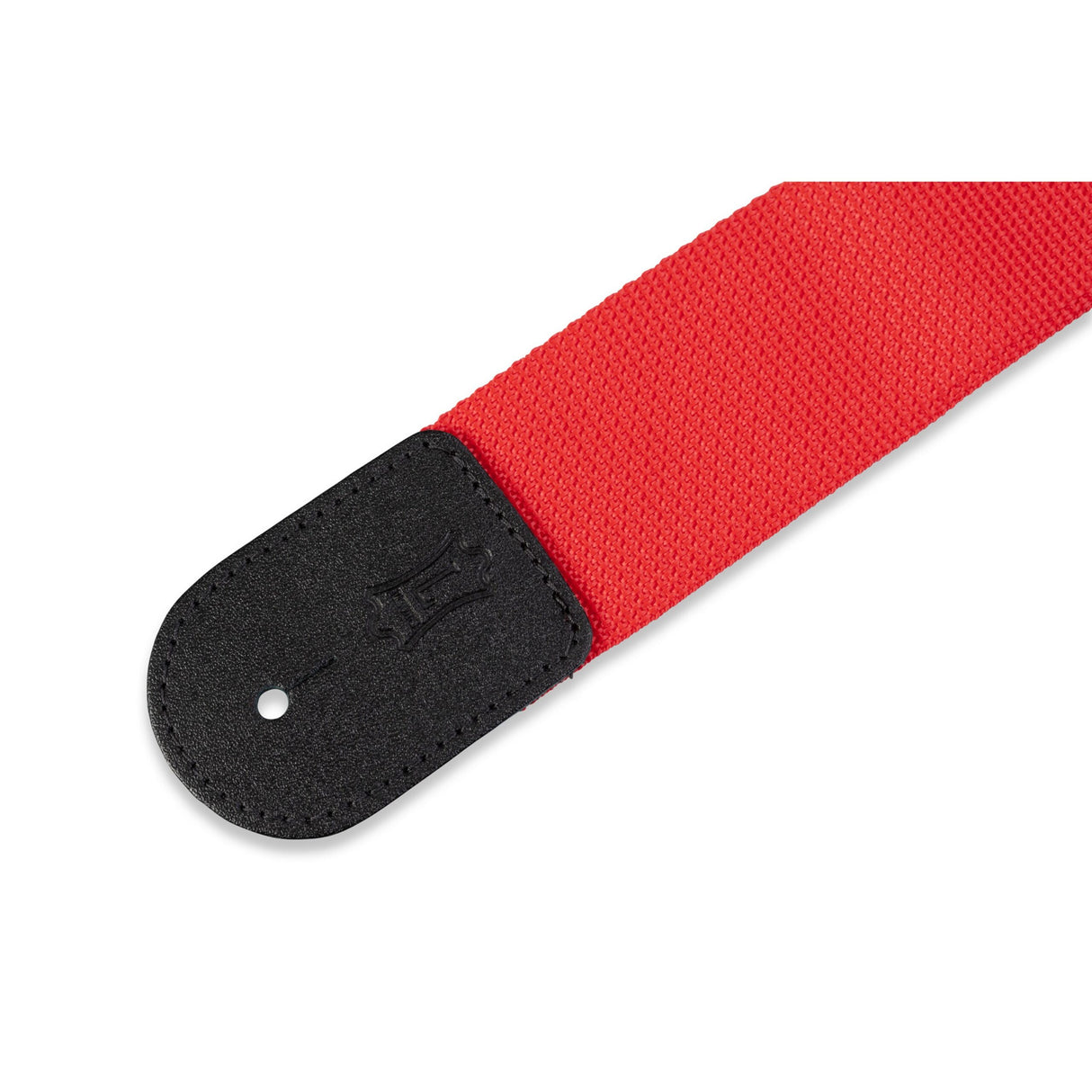 Levy's Basic Poly Guitar Strap, Red