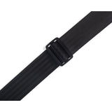 Levy's Basic Seatbelt Guitar Strap, Black