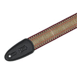 Levy's M8 Style Strap with Thai Motif - Burg