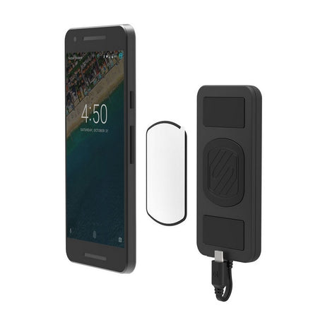 Scosche MAGPBC | MagicMount Magnetic Mount Portable Power for USB-C Devices Black